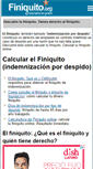 Mobile Screenshot of finiquito.org