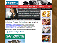 Tablet Screenshot of finiquito.org